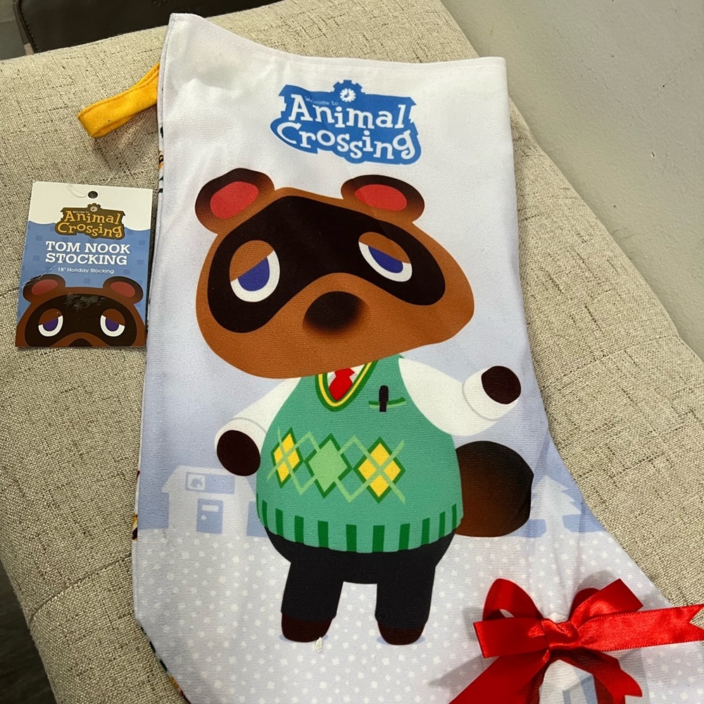 Animal Crossing Mr. Nook 18 inch Stocking